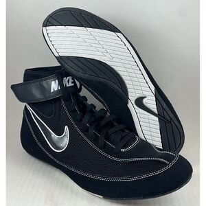 Nike Speed Sweep VII 7 Wrestling Shoes Mens Size 13 Black White 366683 NEW